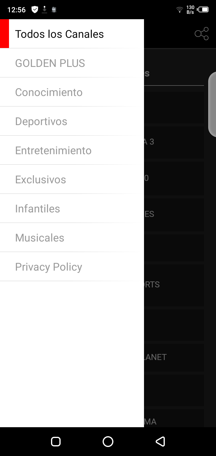 Screenshot MI TV Latino App Apk 